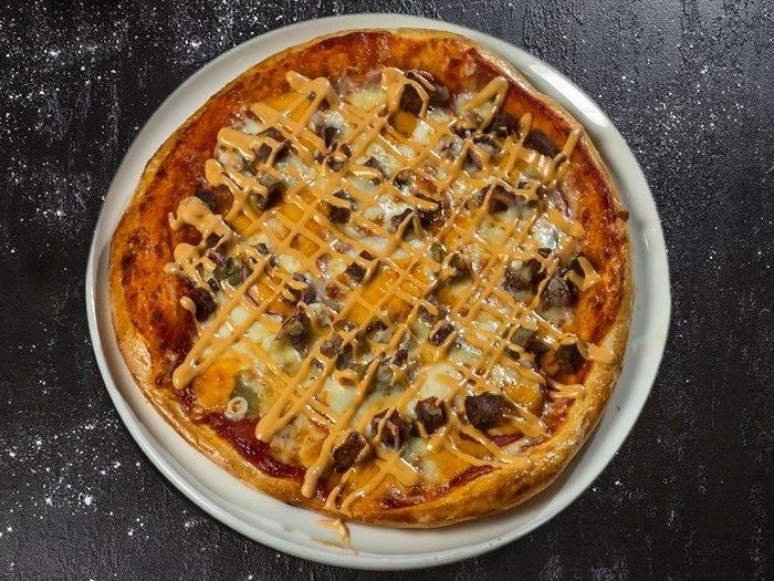 Пицца чизбургер